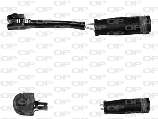Contact d'avertissement, usure des plaquettes de frein OPEN PARTS AK3135.00