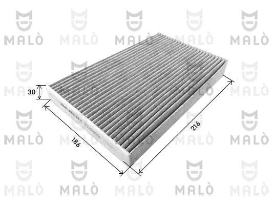 Filtre, air de l'habitacle AKRON-MALÒ 1532422