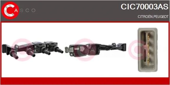 Bobine d'allumage CASCO CIC70003AS