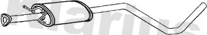 Silencieux central KLARIUS 260984