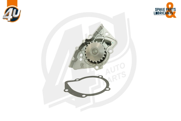 Pompe à eau, refroidissement du moteur 4U Autoparts 13267PU