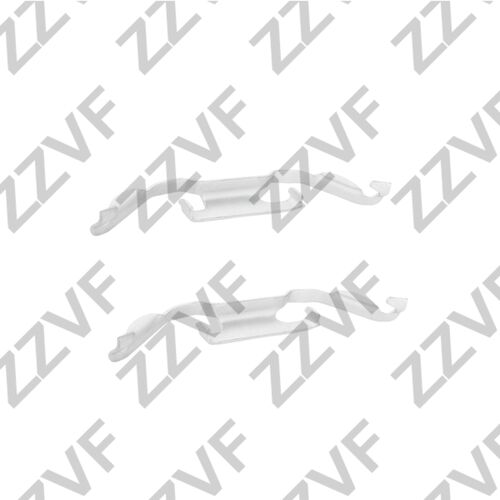 Kit d'accessoires, plaquette de frein à disque ZZVF ZVCER254