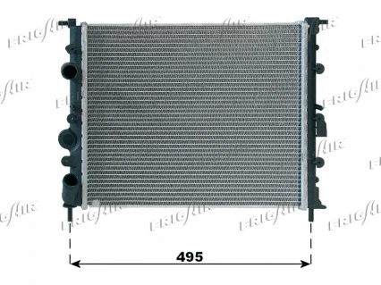 Radiateur, refroidissement du moteur FRIGAIR 0109.3080