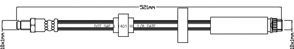 Flexible de frein JURATEK JBH1290