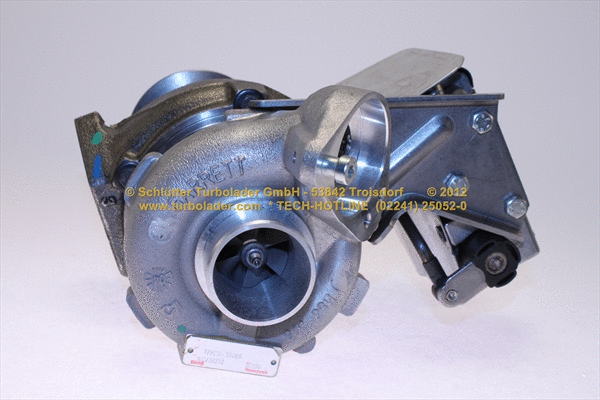 Turbocompresseur, suralimentation SCHLÜTTER TURBOLADER 172-09350