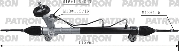 Crémaillère de direction PATRON PSG3082