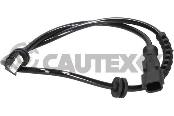Capteur, vitesse de roue CAUTEX 755251