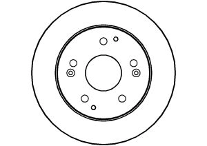 Disque de frein ABTEX BD1108S