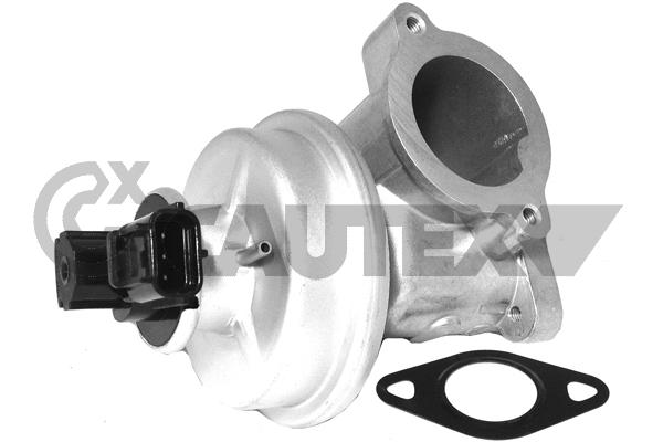 Vanne EGR, commande des gaz d'échappement CAUTEX 757570