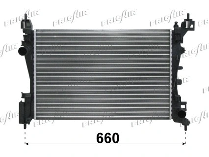 Radiateur, refroidissement du moteur FRIGAIR 0104.3158