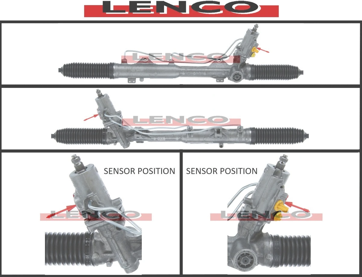 Crémaillère de direction LENCO SGA1076L