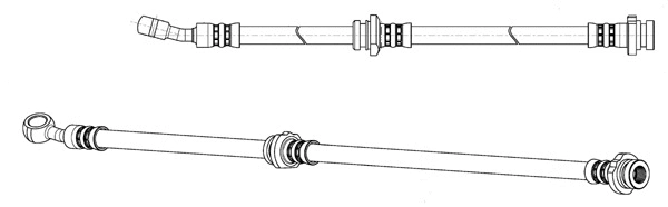 Flexible de frein CEF 511733