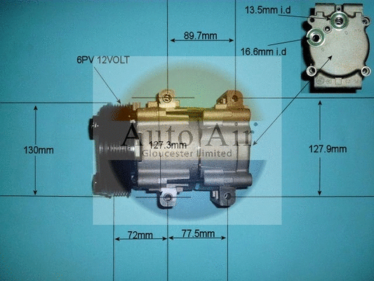 Compresseur, climatisation AUTO AIR GLOUCESTER 14-0234P