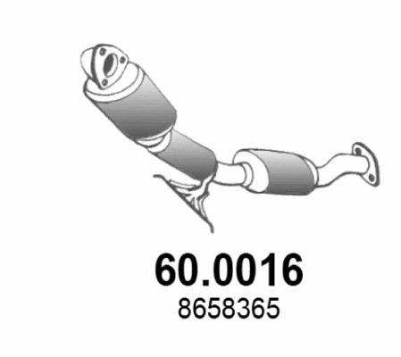 Catalyseur ASSO 60.0016
