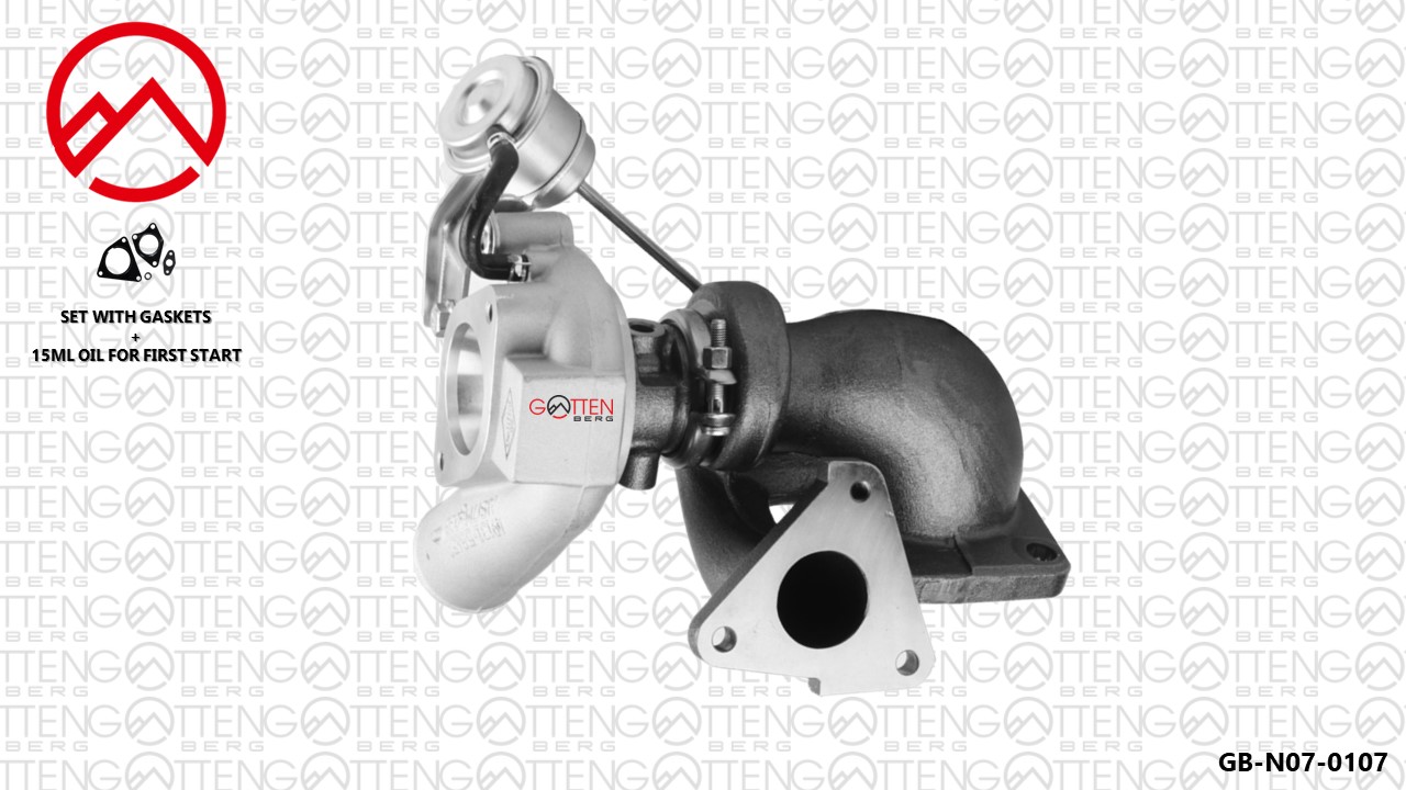 Turbocompresseur, suralimentation OES PARTS GB-N07-0107