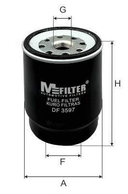 Filtre à carburant MFILTER DF 3597