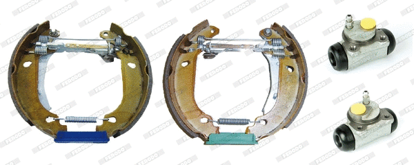 Jeu de mâchoires de frein FERODO FMK125