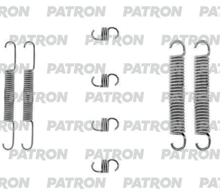 Kit d'accessoires, mâchoire de frein PATRON PSRK0250