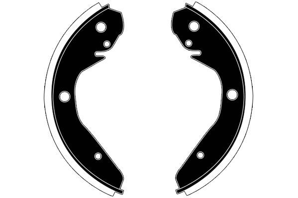 Jeu de mâchoires de frein RAICAM RA23920