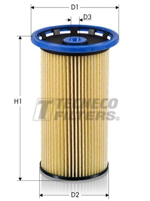 Filtre à carburant TECNECO FILTERS GS08007E