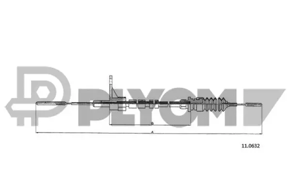Câble d'accélération PLYOM P763098