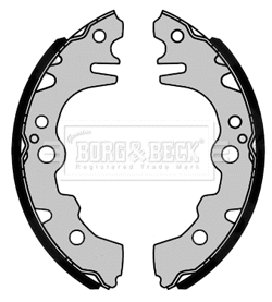 Jeu de mâchoires de frein BORG & BECK BBS6480