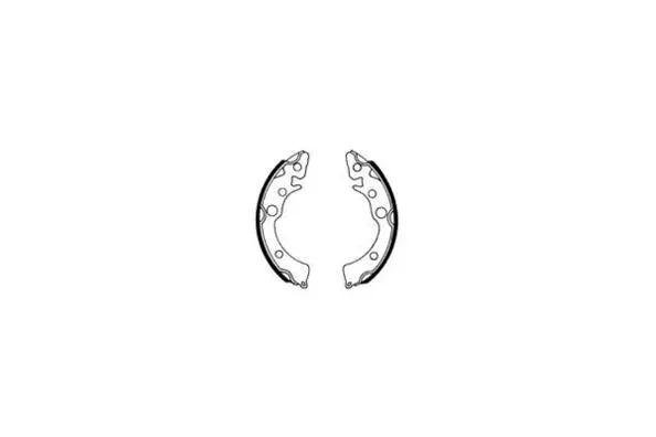 Jeu de mâchoires de frein E.T.F. 09-0325