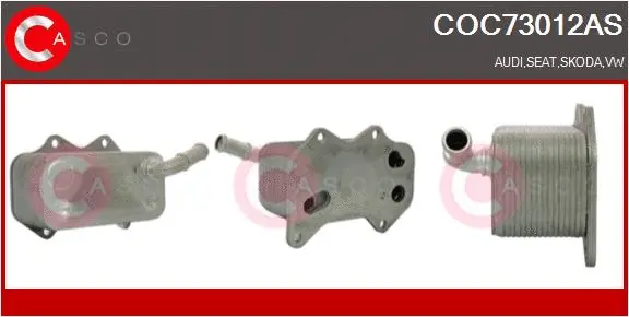 Radiateur d'huile CASCO COC73012AS