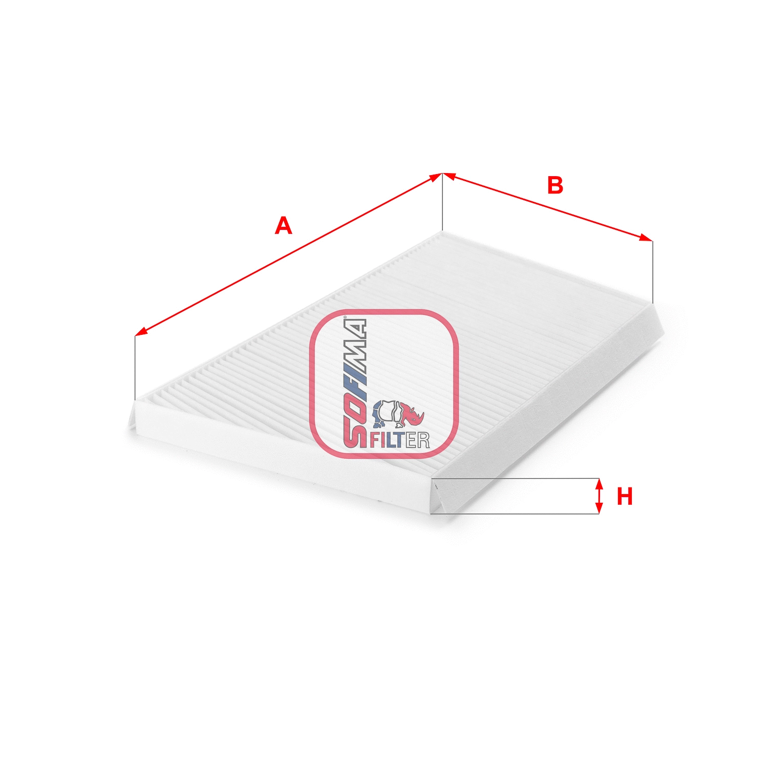 Filtre, air de l'habitacle SOFIMA S 3094 C