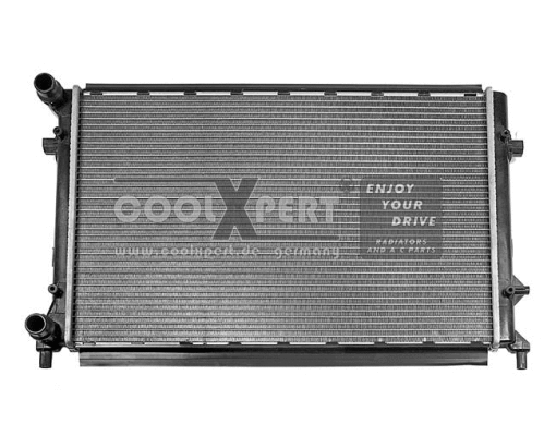 Radiateur, refroidissement du moteur BBR Automotive 002-60-03797