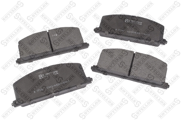 Kit de plaquettes de frein, frein à disque STELLOX 178 004B-SX