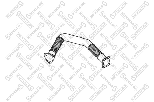 Tuyau d'échappement STELLOX 82-03750-SX
