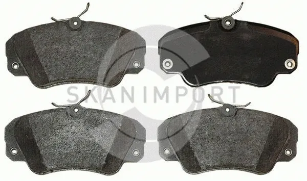 Kit de plaquettes de frein, frein à disque SKANIMPORT BVO 5077
