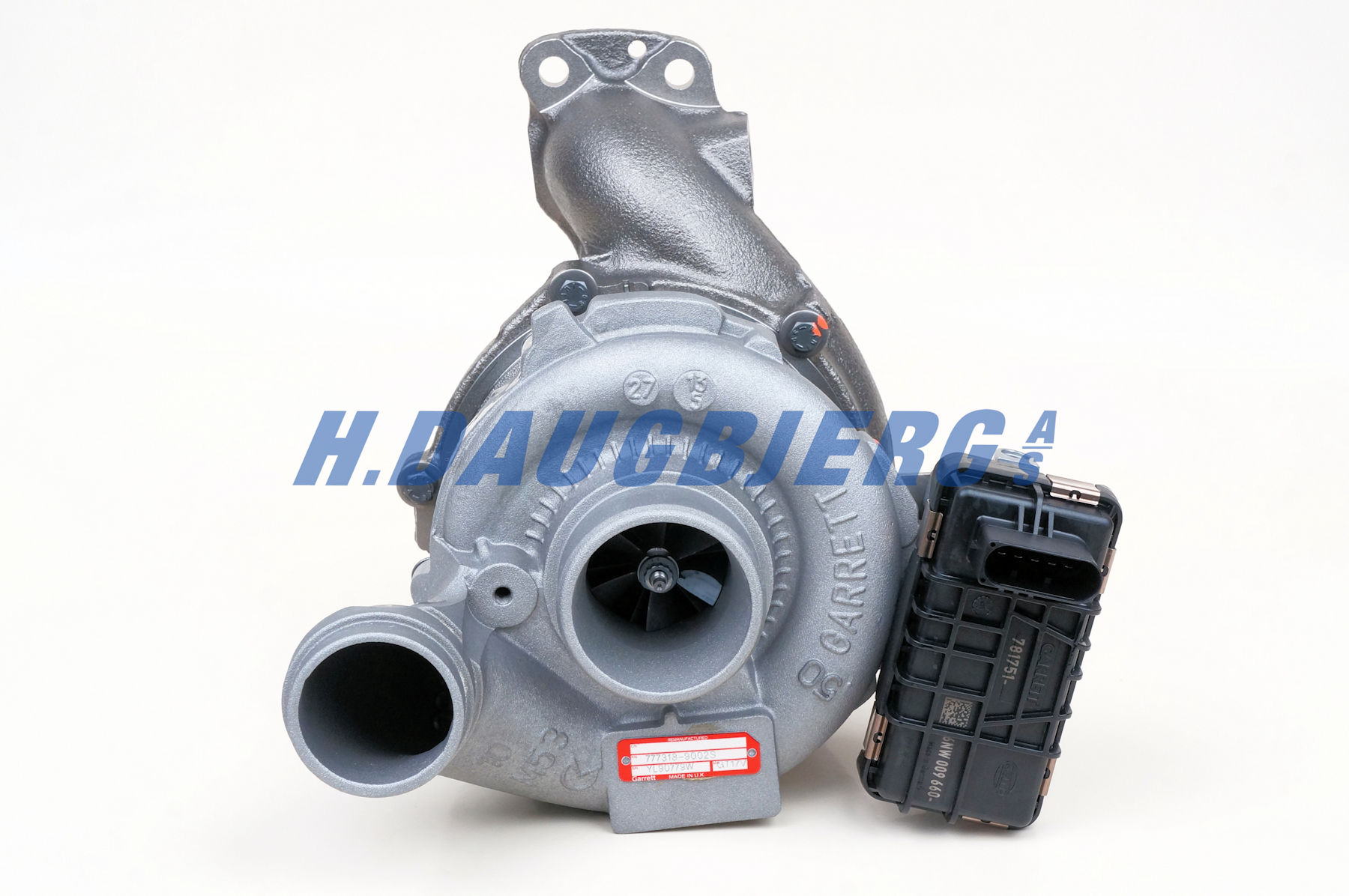 Turbocompresseur, suralimentation H. Daugbjerg 777318-9002W