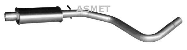 Silencieux central ASMET 16.034
