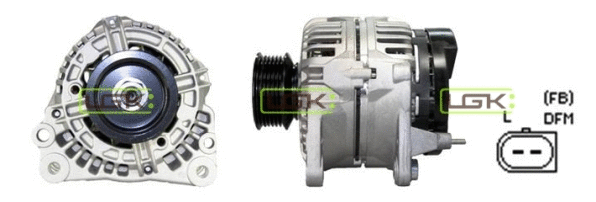 Alternateur LGK 441523