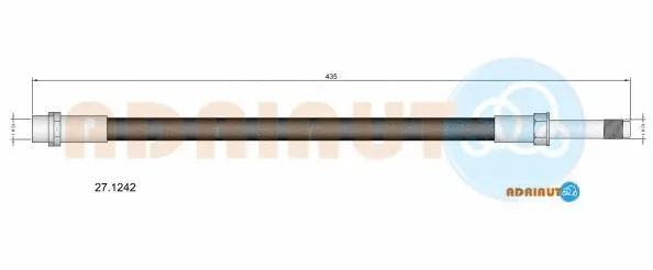 Flexible de frein ADRIAUTO 27.1242