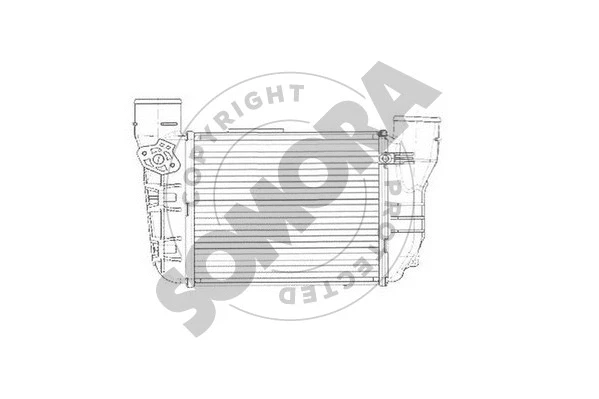 Refroidisseur d'air de suralimentation SOMORA 021545DL