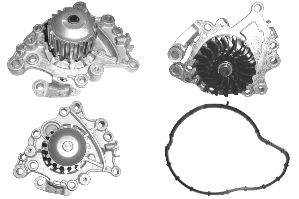 Pompe à eau, refroidissement du moteur TECDRIVE TPAE0487
