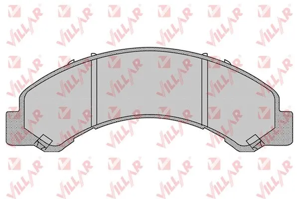 Kit de plaquettes de frein, frein à disque VILLAR 626.1063