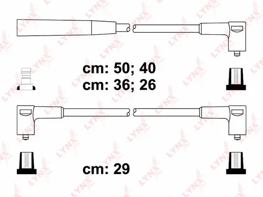 Kit de câbles d'allumage LYNXAUTO SPC6913