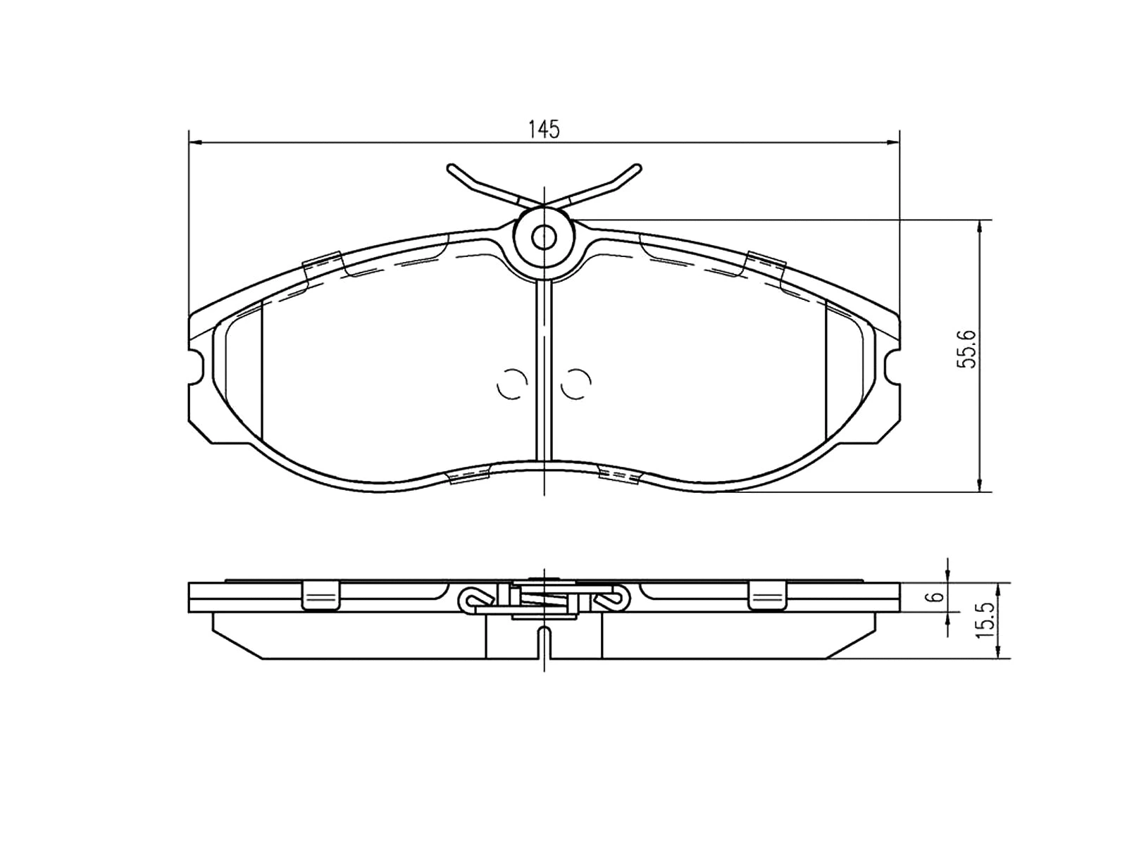 Kit de plaquettes de frein, frein à disque A.Z. Meisterteile AZMT-44-022-1419