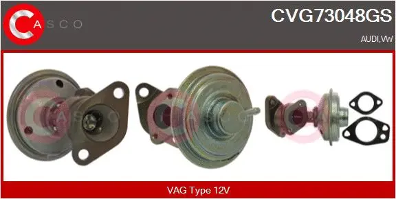 Vanne EGR CASCO CVG73048GS