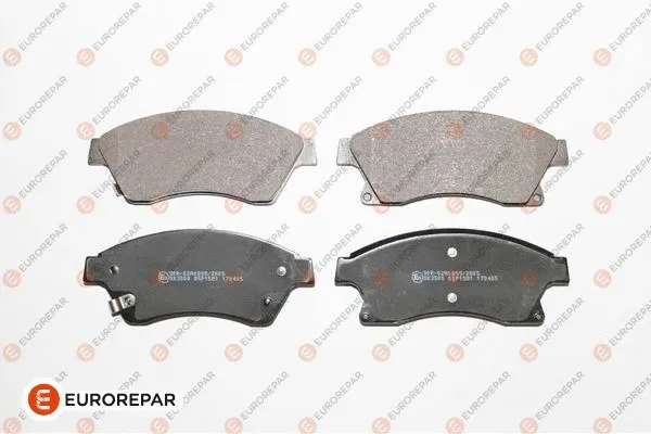 Kit de plaquettes de frein, frein à disque EUROREPAR 1617287480