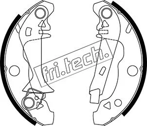 Jeu de mâchoires de frein fri.tech. 1088.202Y