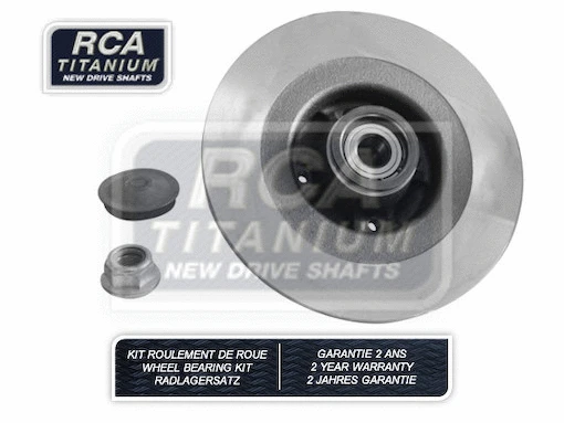 Disque de frein RCA FRANCE RCABK09