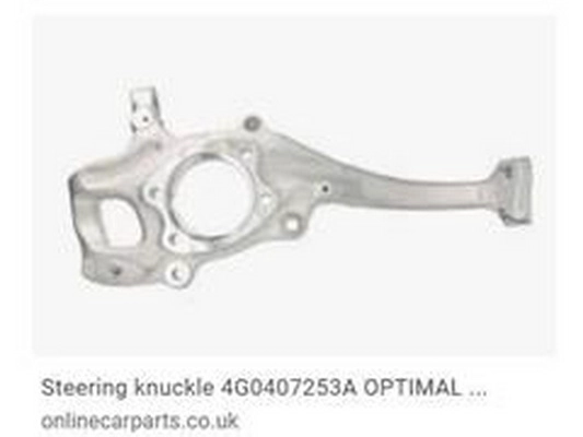 Fusée d'essieu, suspension de roue ZPY 4GD407253A