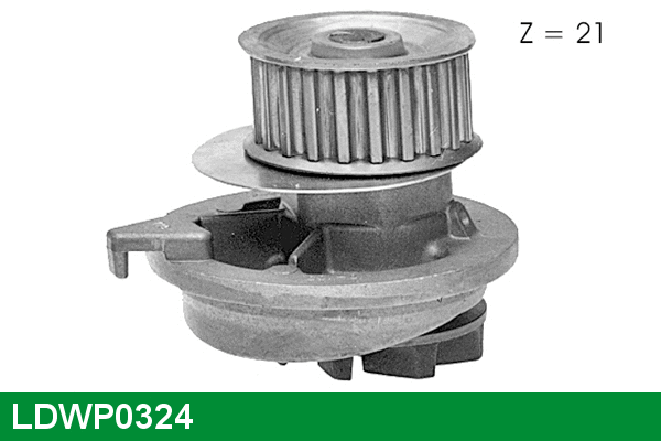 Pompe à eau, refroidissement du moteur LUCAS LDWP0324