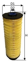 Filtre à carburant CLEAN FILTERS MG3637