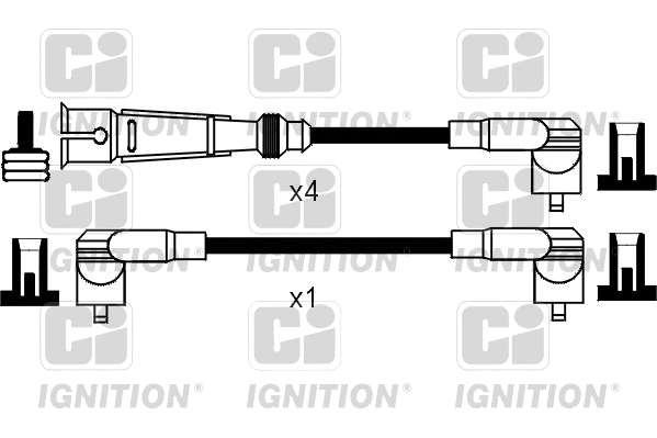 Kit de câbles d'allumage QUINTON HAZELL XC768